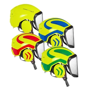 Protos Arborist Helmet: Safety & Comfort (Neon Yellow)