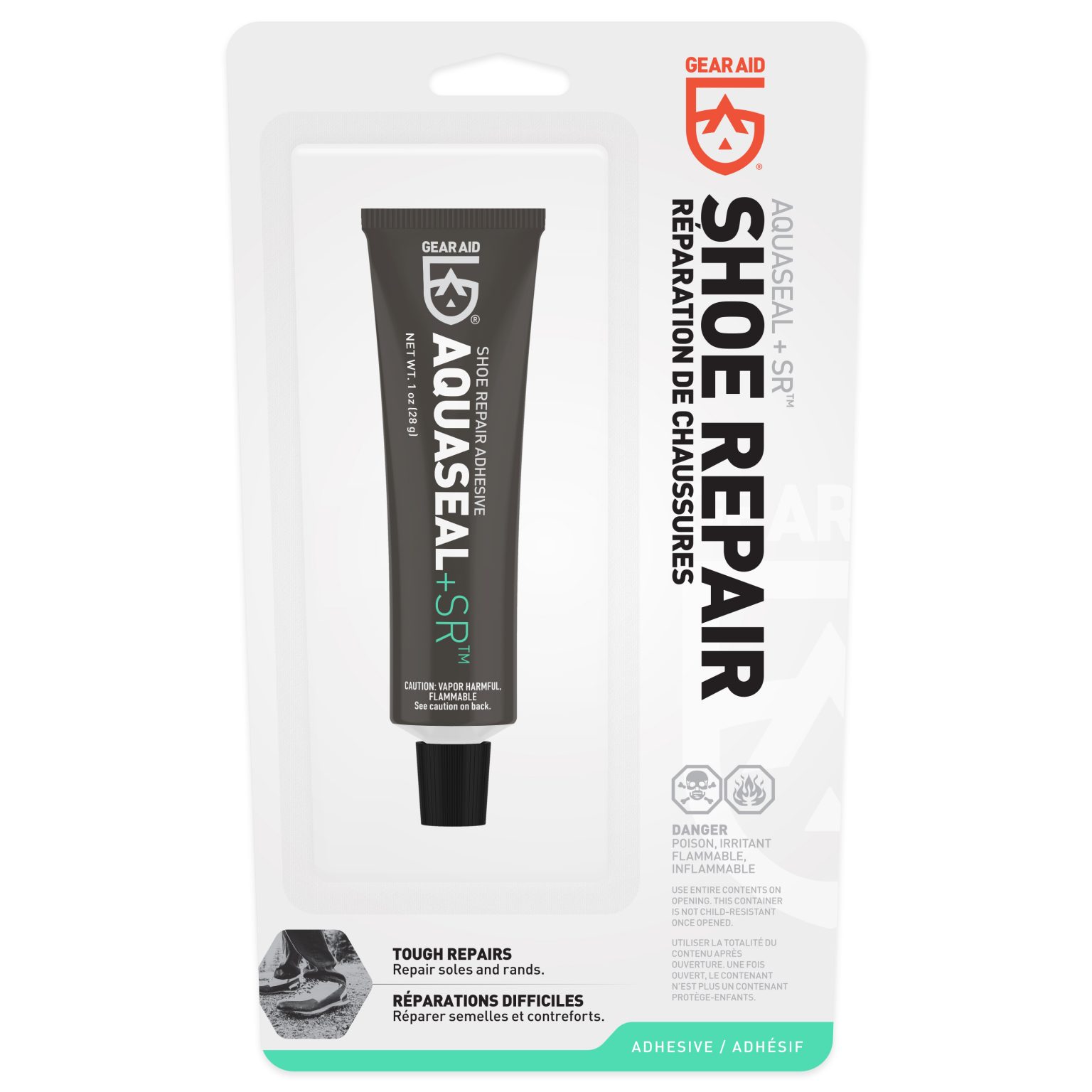 GEAR AID® Aquaseal + SR™ Shoe Repair Adhesive Pfanner Canada
